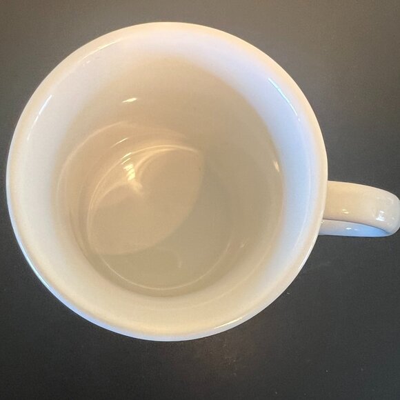 William Sonoma Metallic Gold Letter “I” Monogram Initial Porcelain Mug - Picture 4 of 6